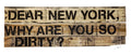 DEAR NEW YORK,
